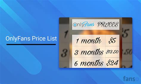 how much does it cost to start an only fans|OnlyFans Prices: How Much Should You Charge